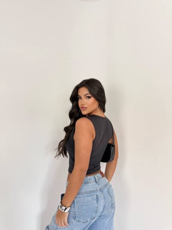 Cropped Vicky Preto - Imagem 2