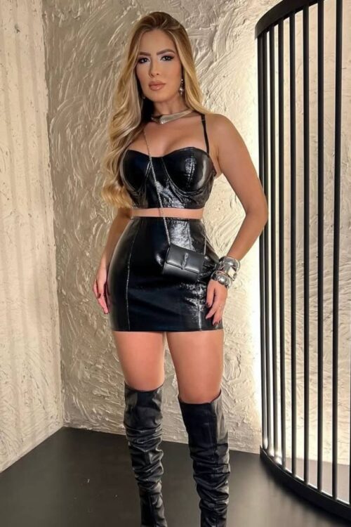 Conjunto Courino Thaís Preto