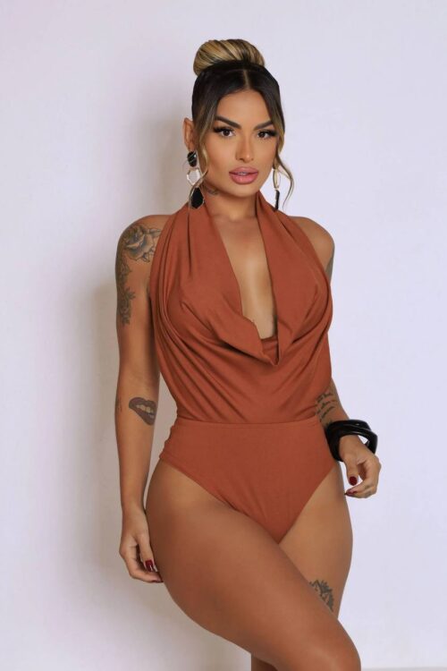 Body Bruna Gola Boba Terracota