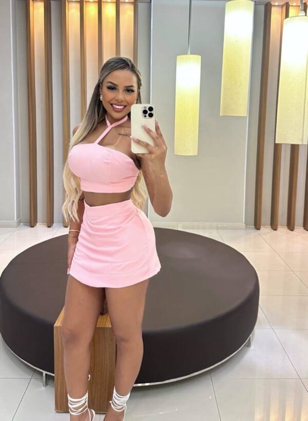 Conjunto Luna Alfaiataria Rosa