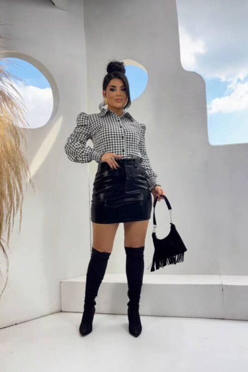 Saia Courino Resinado Preto