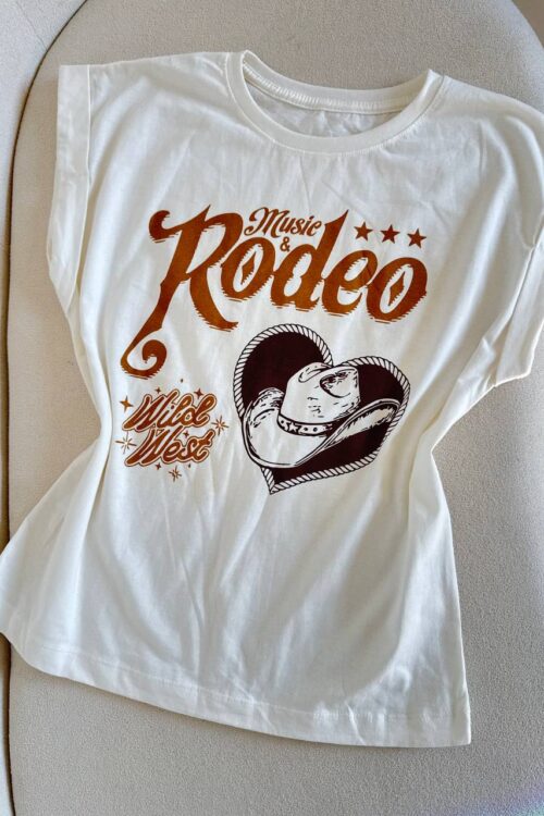 T-shirts Rodeo Off/branca