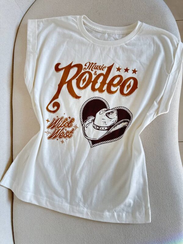 T-shirts Rodeo Off/branca