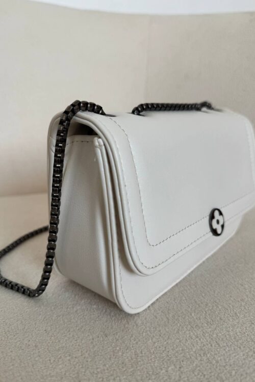 Bolsa Off/branca Trevo