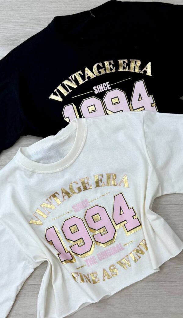 Cropped T-shirt Metalizado 1994