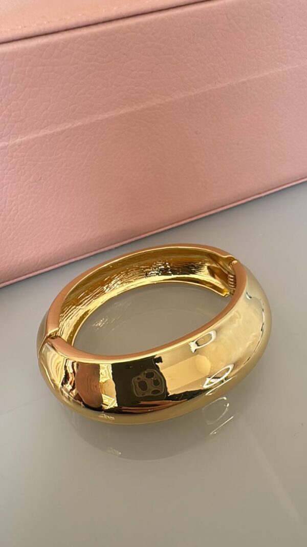 Bracelete Dourado Luxo