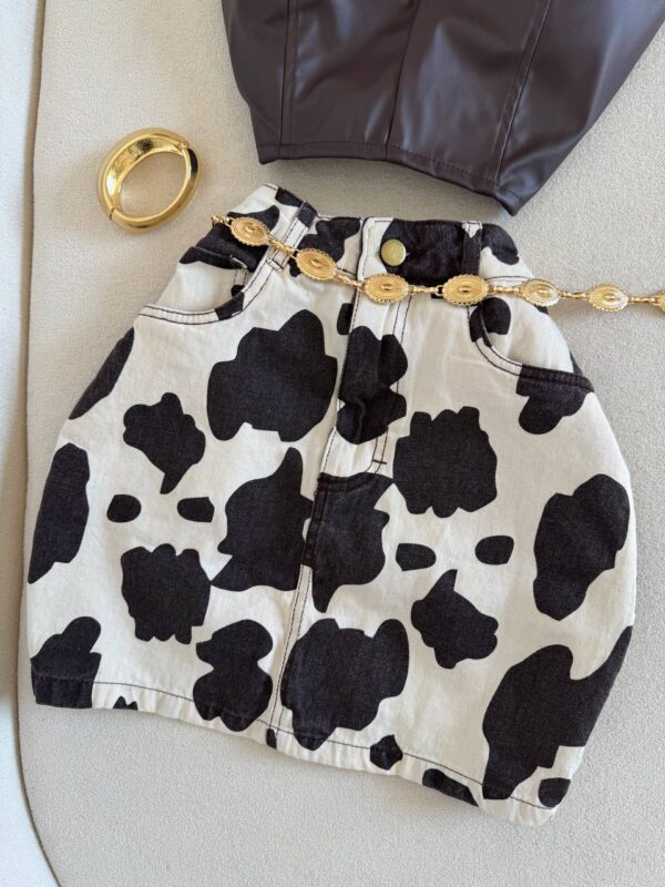 Cropped Courino Marrom Alcinha - Imagem 3