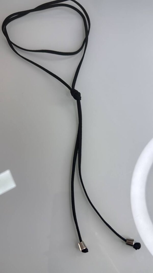 Colar Choker Gravatinha Preto