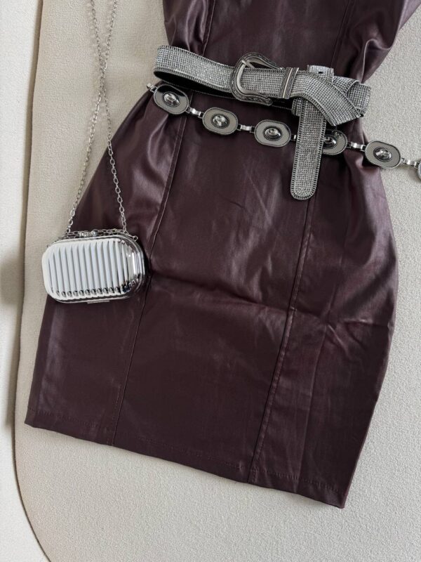Bolsa Mini Retangular Prata