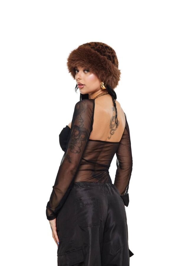 Body Tule Isa Preto - Imagem 4
