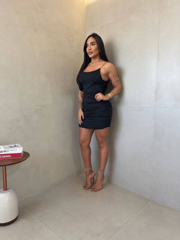 Vestido Alcinha Suplex Preto