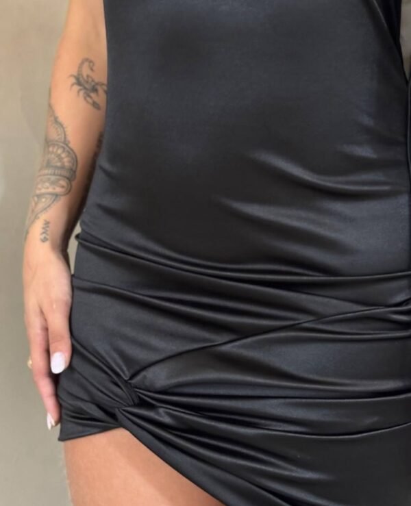 Vestido Malha Prada Livia Preto - Imagem 2