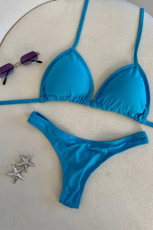 Biquíni Empina Bumbum Azul