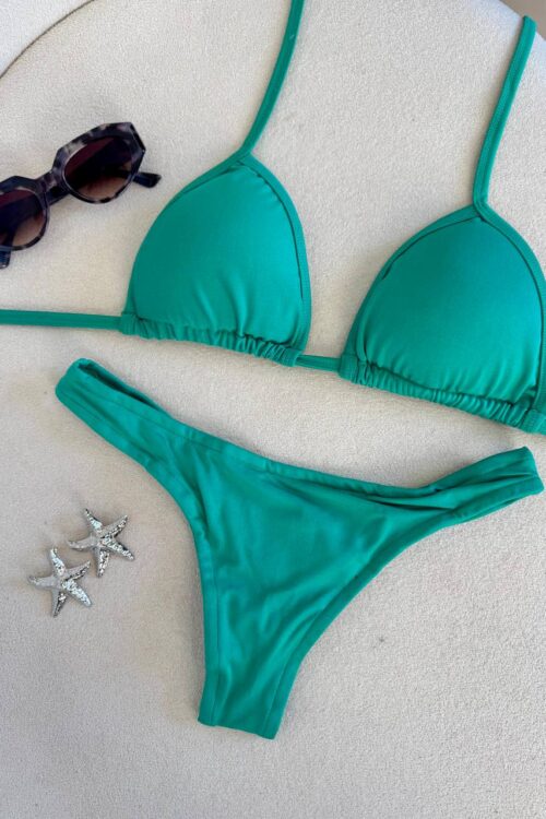 Biquíni Empina Bumbum Verde Água