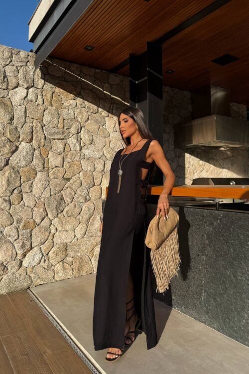 Conjunto Mykonos Preto