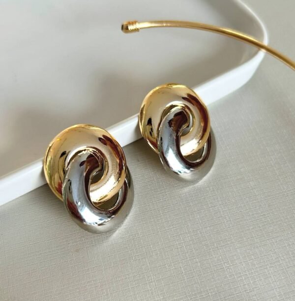 Kit De Colar Choker + Brinco 2 Banhos - Imagem 2