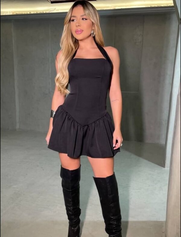 Vestido/macaquinho Alfaiataria Sensorial Preto - Imagem 2