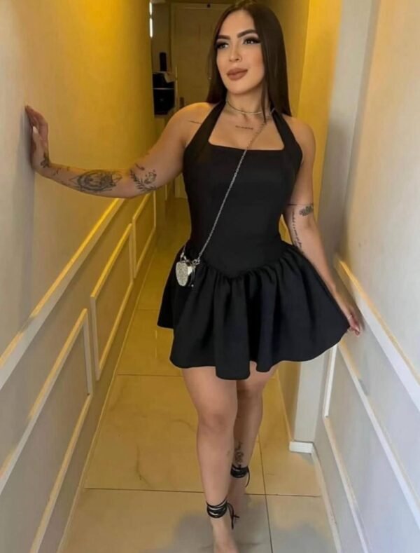 Vestido/macaquinho Alfaiataria Sensorial Preto