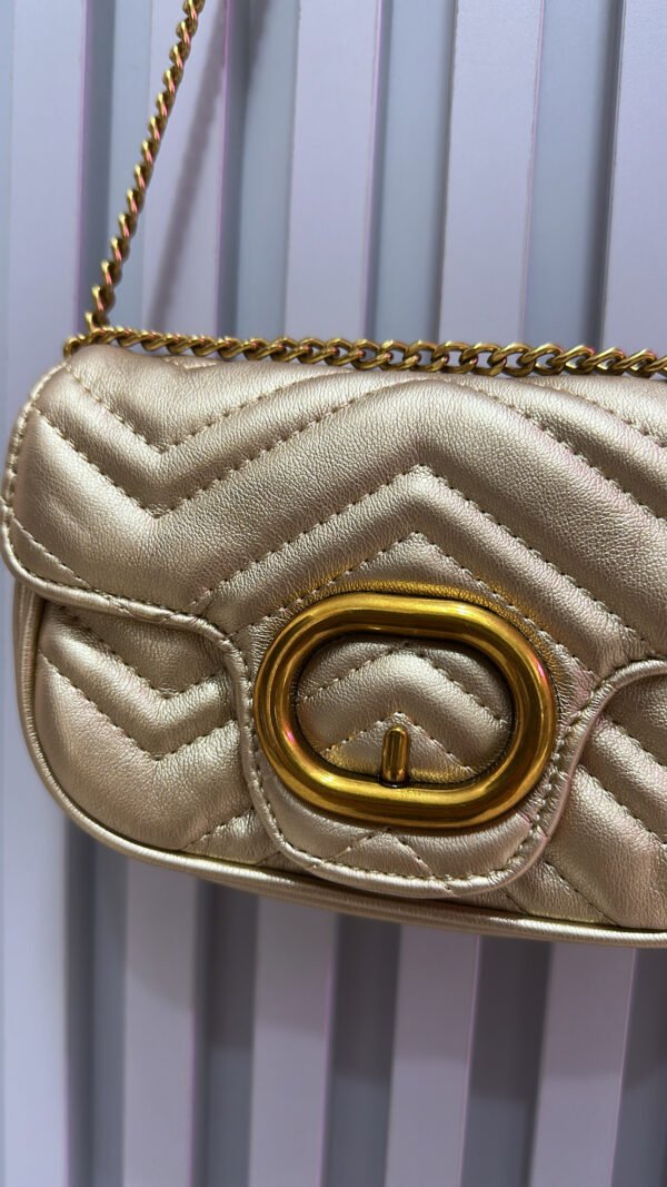 Bolsa Style Dourada - Imagem 2