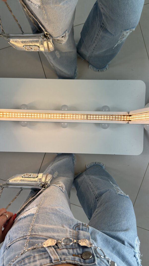 Calça Jeans Wide Leg Sensação - Imagem 4