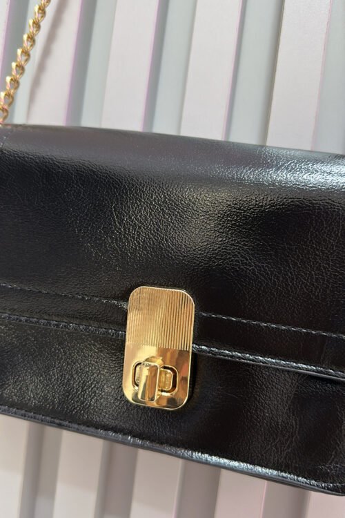 Bolsa Gold Preta