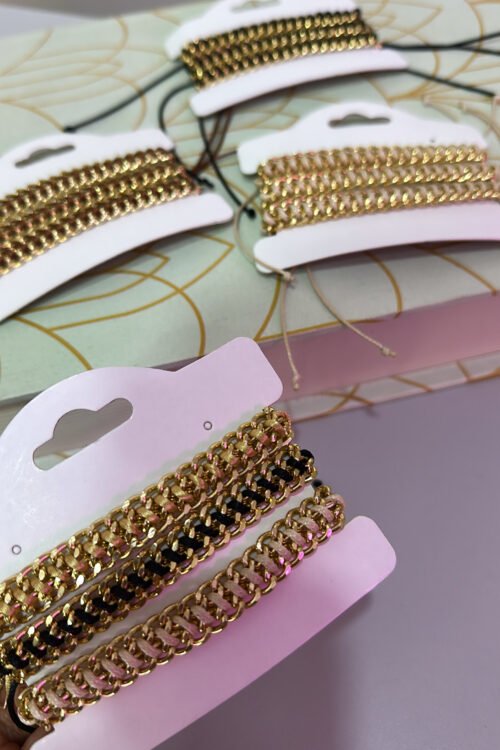 Trio de Pulseiras Country