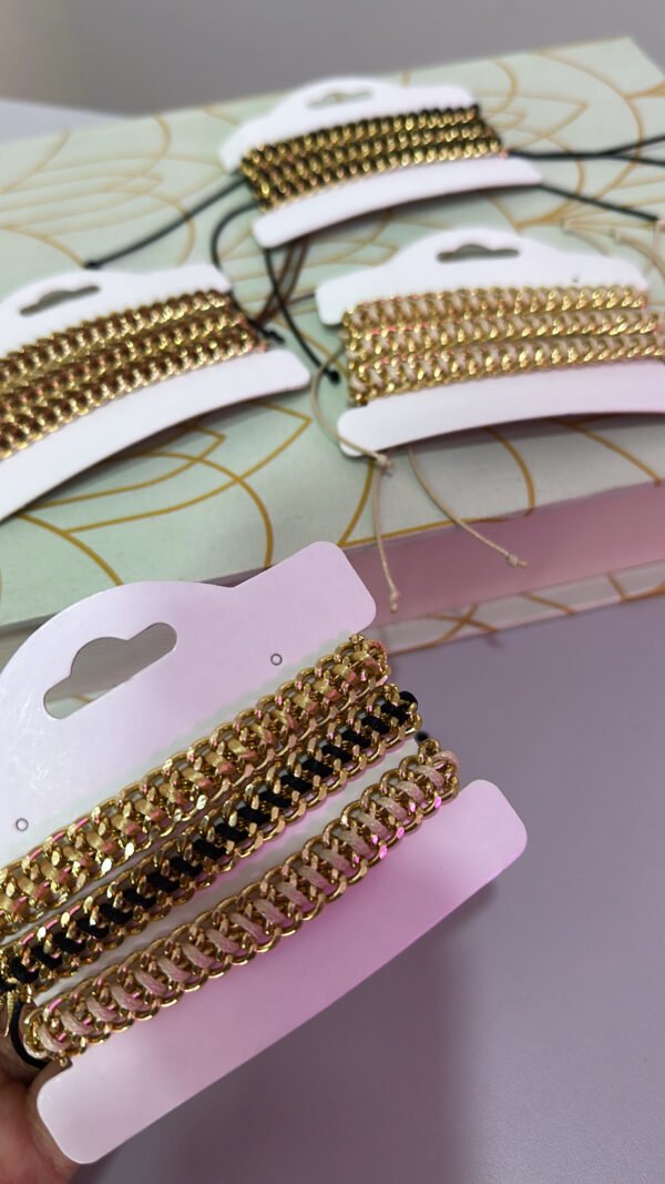 Trio de Pulseiras Country
