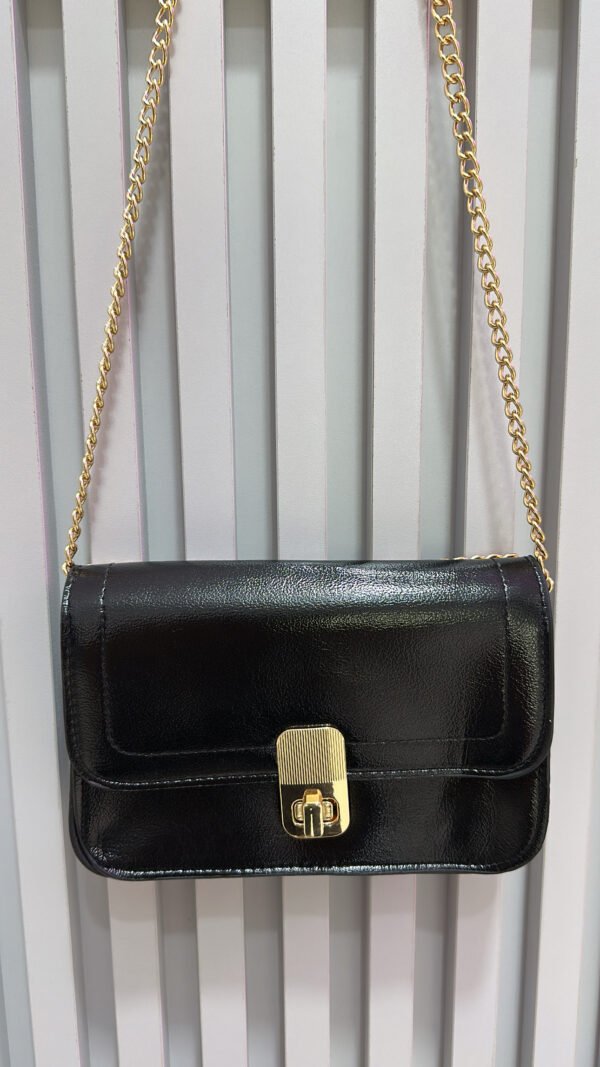 Bolsa Gold Preta