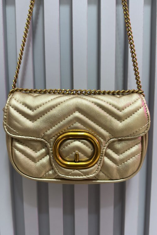 Bolsa Style Dourada