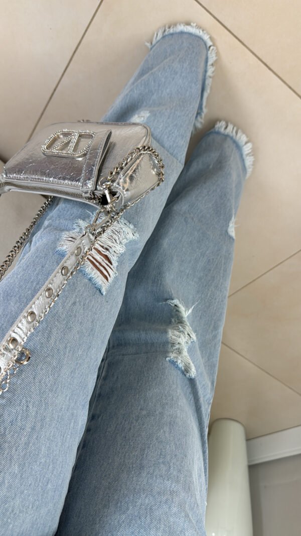 Calça Jeans Wide Leg Sensação - Imagem 6
