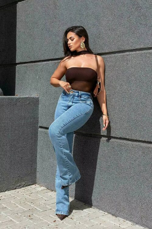Calça Boot Cut Carmen Jeans