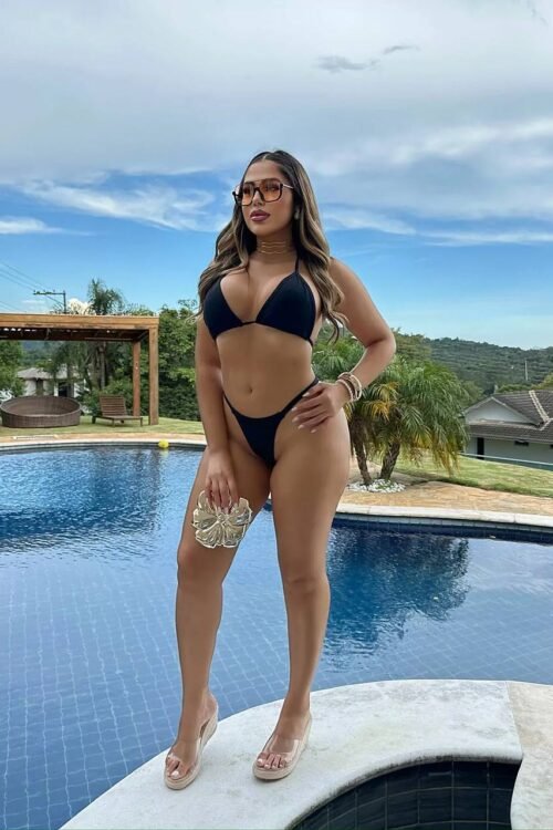 Biquíni Marquinha Preto Suplex