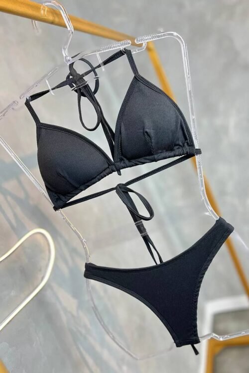 Biquíni Copacabana Ribana Preto