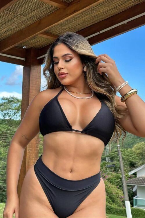 Biquíni Cos Alta Ubatuba Preto