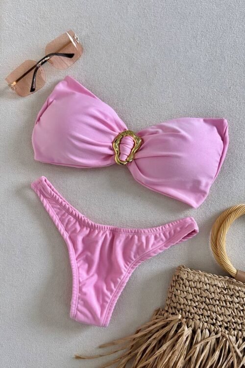 Biquíni Tomara Que Caia Cancún Rosa