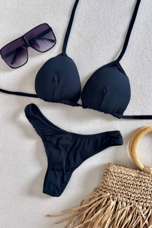 Biquíni Copacabana Ribana Preto