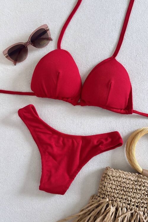 Biquíni Copacabana Ribana Vermelho