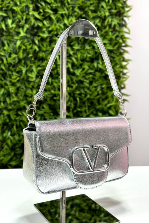 Bolsa Prata Viktoria