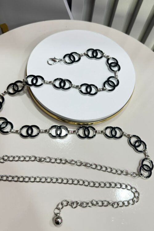 Cinto Corrente Duo Prata