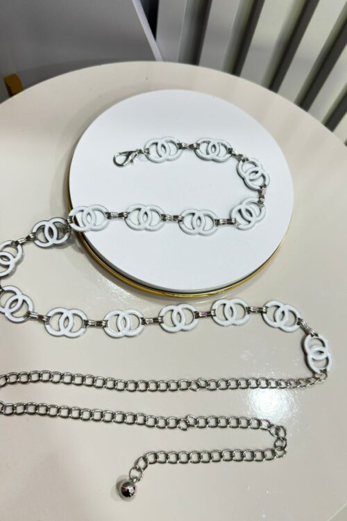 Cinto Corrente Duo Prata