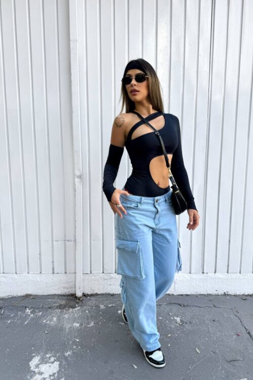 Body Noronha Poliamida Preto