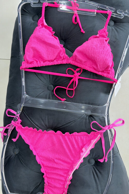Biquíni FruFru Rosa