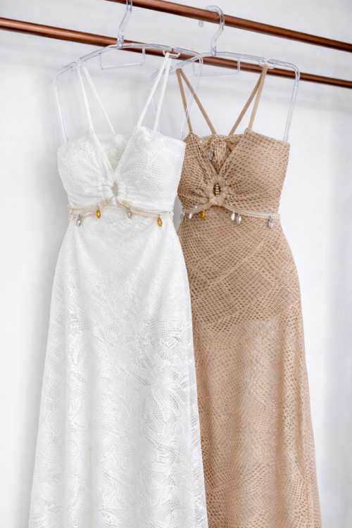 Vestido Longo Hot Pant Conchinhas