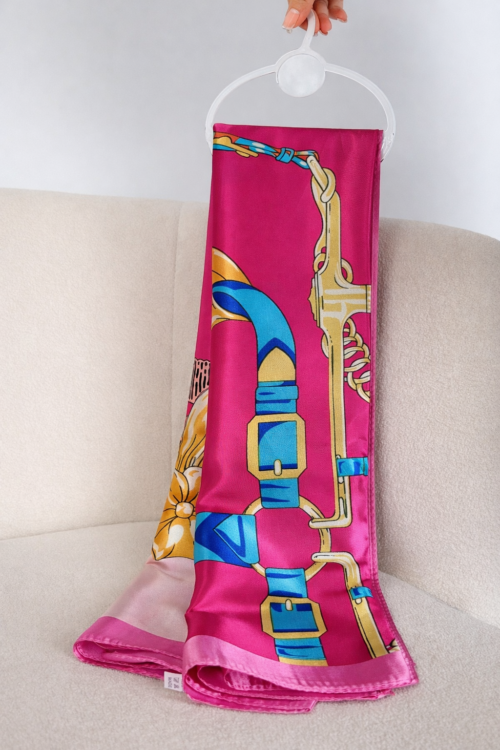 Lenço Cetim Várias Formas de Usar Priscila