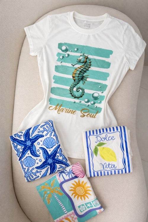 T-shirt Algodão Playa