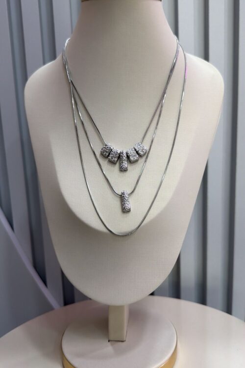 Conjunto de 3 Colares Zoe