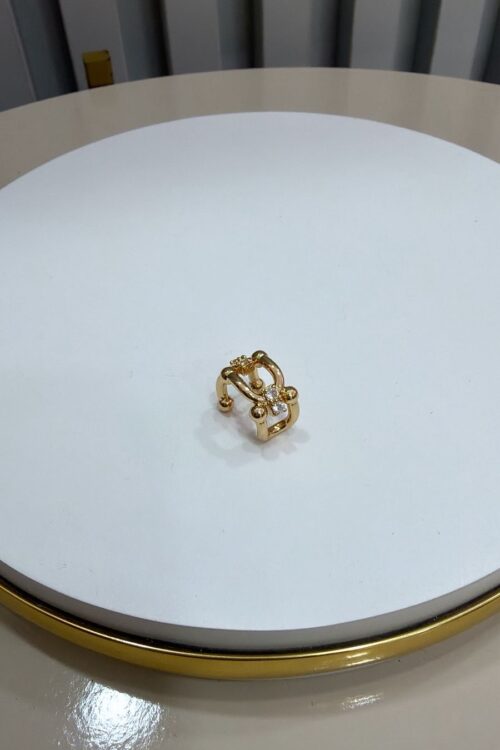 Piercing Fake Bubble Dourado