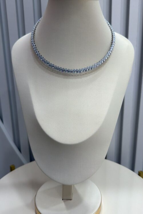 Colar Choker Prata Sabrina