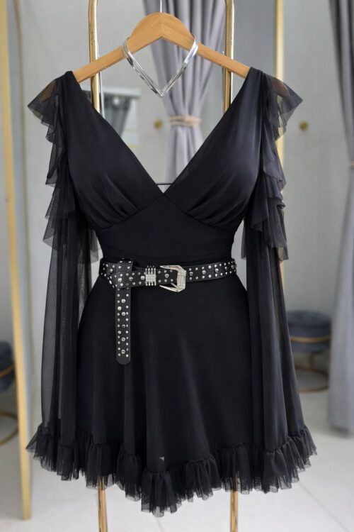 Vestido/Macaquinho Kyra Preto