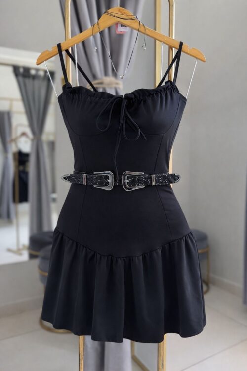 Vestido Livia Rafaele Preto